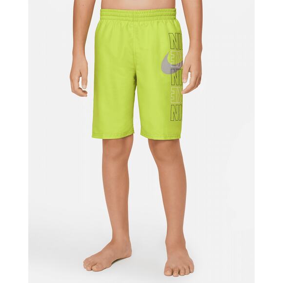 Nike Swim Shorts Breaker 8" Volley Block Logo Big Kids'‎ (Boys') Large - Picture 4 of 4